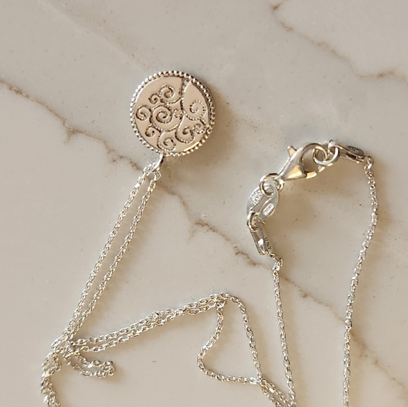 925 sterling silver tree of life necklace - Picture 5 of 8